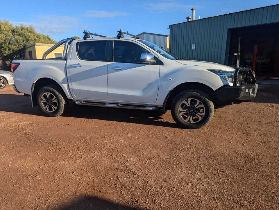 Mazda BT-50 before suspension upgrade